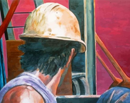 Working Man Paint By Numbers