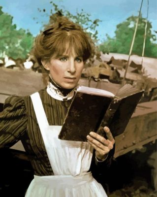 Yentl Barbara Streinsand Paint By Numbers