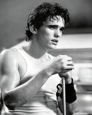 Young Black And White Matt Dillon Paint By Numbers