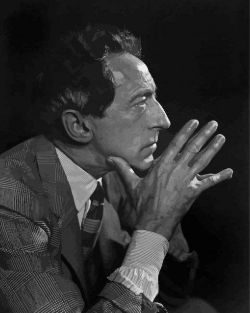 Yousuf Karsh Jean Cocteau Paint By Numbers