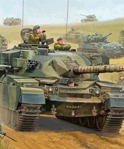 Aesthetic Chieftain Tank Paint By Numbers