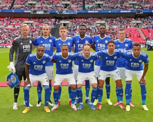 Aesthetic Leicester City Paint By Numbers