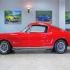 Aesthetic Red Ford Mustang Paint By Numbers