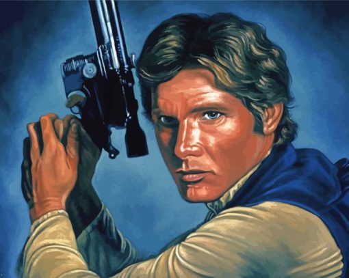 Aesthetic Star Wars Han Paint By Numbers