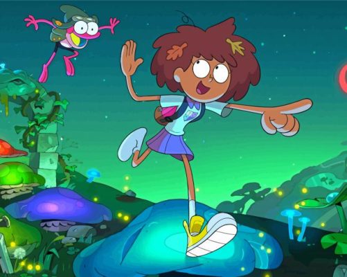 Aesthetic Amphibia Illustration Paint By Numbers