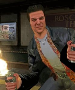 Aesthetic Max Payne Paint By Numbers