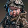 Army Little Boy Paint By Numbers