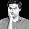 Black And White Bill Hader Paint By Numbers