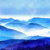 Blue Ridge Mountains Paint By Numbers