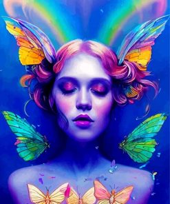 Butterfly Fairy Paint By Numbers