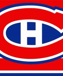 Canadien Montreal Logo Paint By Numbers