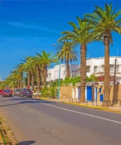 Casablanca Streets Paint By Numbers