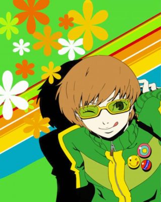 Chie Satonaka Persona 4 Poster Paint By Numbers