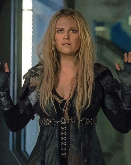 Clarke Griffin The 100 Serie Paint By Numbers