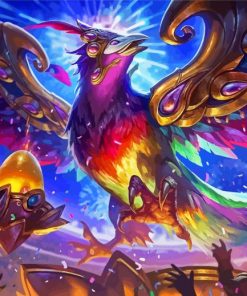 Colorful Anivia Bird Paint By Numbers