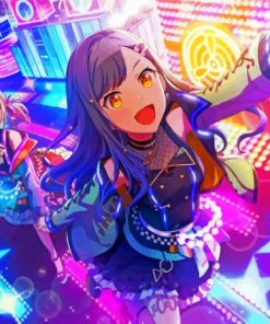 Colorful Stage Anime Game Paint By Numbers