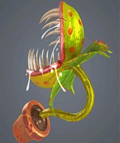 Cool Carnivorous Plant Paint By Numbers