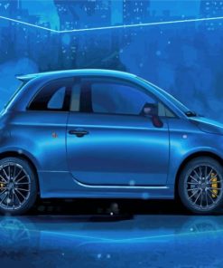 Cool Fiat Abarth Paint By Numbers