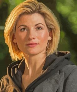 Cool Jodie Whittaker Paint By Numbers