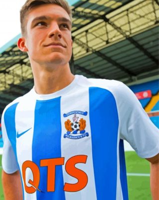 Cool Kilmarnock FC Player Paint By Numbers