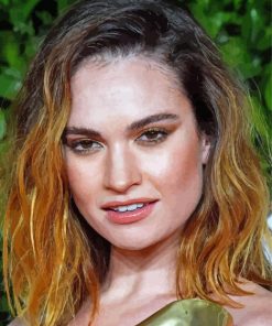 Cool Lily James Paint By Numbers