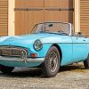 Cyan Mg Roadster Paint By Numbers