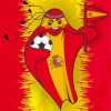 Fifa Mascot Spain Paint By Numbers