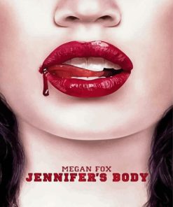 Jennifers Body Movie Poster Art Paint By Numbers