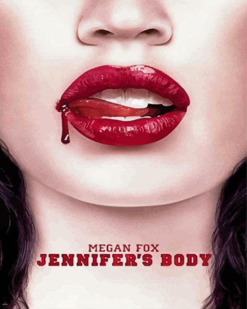 Jennifers Body Movie Poster Art Paint By Numbers