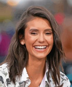 Nina Dobrev Actress Paint By Numbers