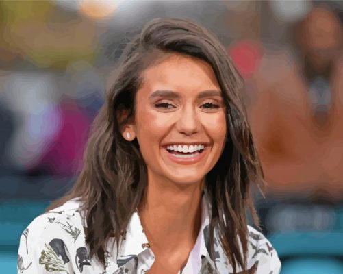 Nina Dobrev Actress Paint By Numbers