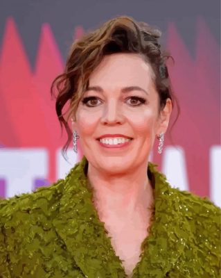 Olivia Colman Paint By Numbers