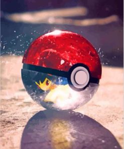 Pokémon Ball Art Paint By Numbers