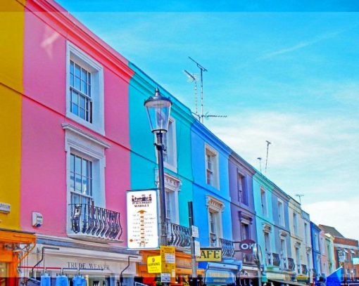 Portobello Road Market Paint By Numbers