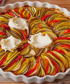 Ratatouille Dish Paint By Numbers