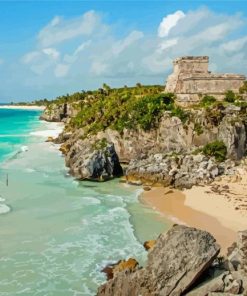 Riviera Maya Mexico Paint By Numbers