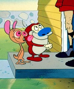 Stimpy Animation Paint By Numbers