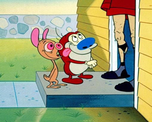 Stimpy Animation Paint By Numbers