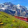 Swiss Train Paint By Numbers