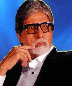 The Actor Amitabh Bachchan Paint By Numbers