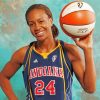 The Basketball Player Tamika Catchings Paint By Numbers