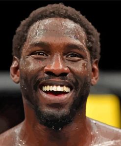 The Fighter Jared Cannonier Paint By Numbers