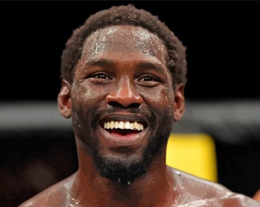 The Fighter Jared Cannonier Paint By Numbers