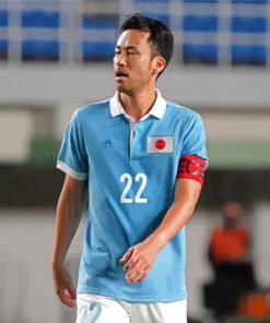 The Football Player Maya Yoshida Paint By Numbers