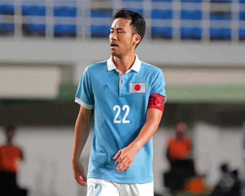 The Football Player Maya Yoshida Paint By Numbers