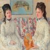 The Sisters By Berthe Morisot Paint By Numbers