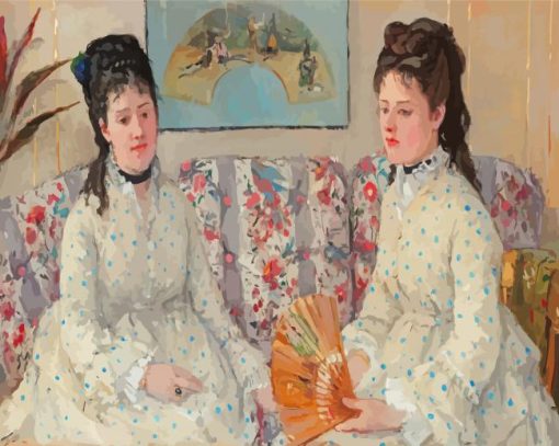 The Sisters By Berthe Morisot Paint By Numbers