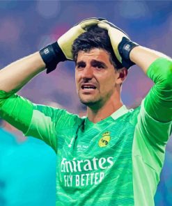 Thibaut Courtois Paint By Numbers