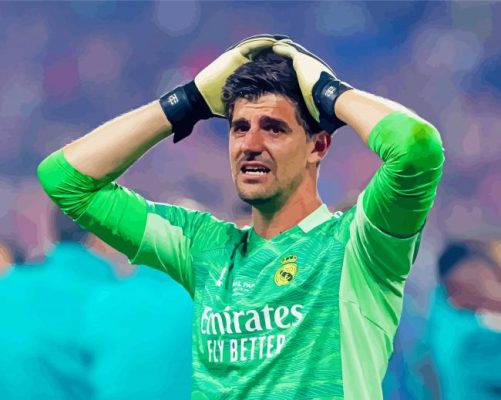 Thibaut Courtois Paint By Numbers