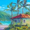 Tropical House Paint By Numbers